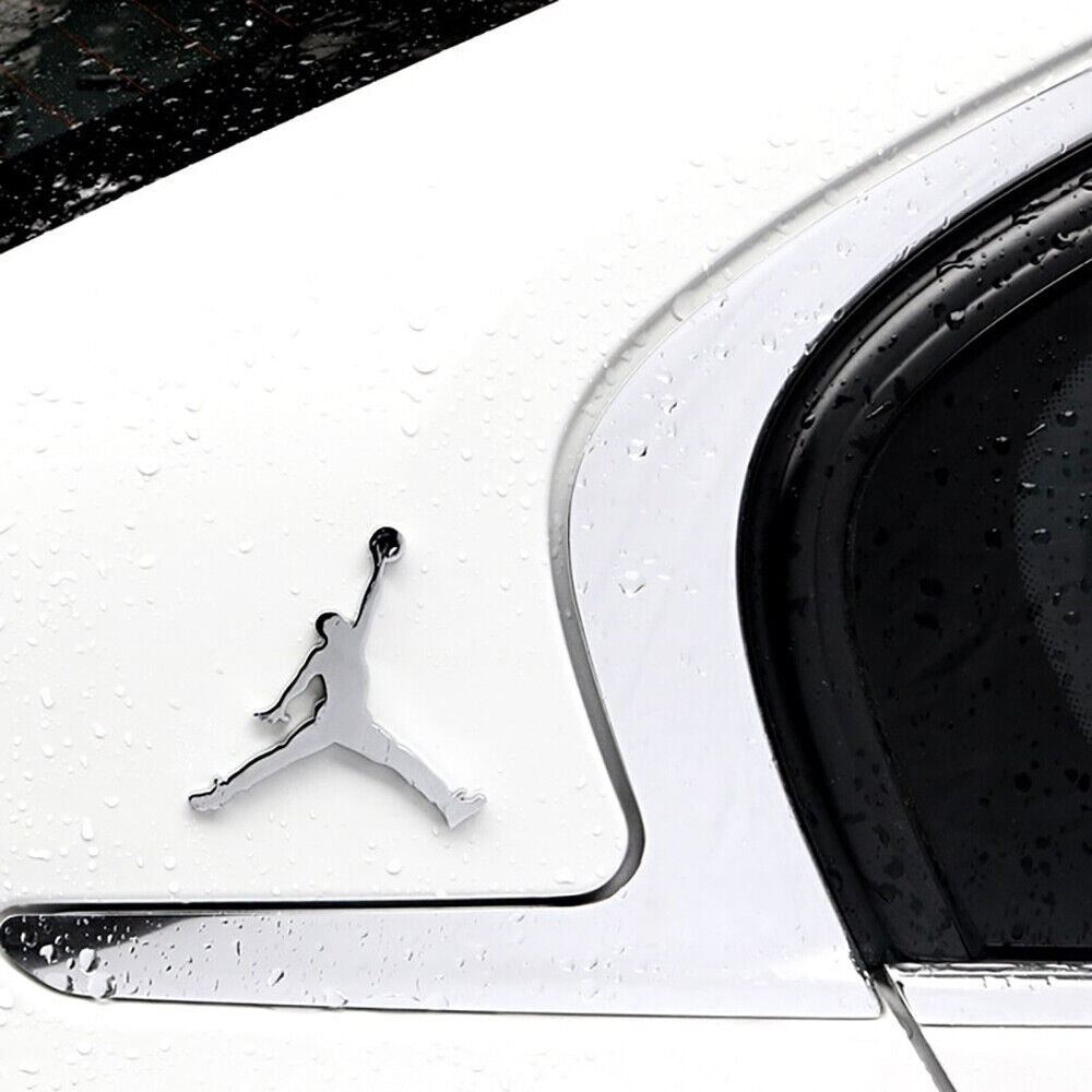 Universal 3D Fashion Metal NBA Jordan Jumpman Car Decal Sticker Auto Decoration