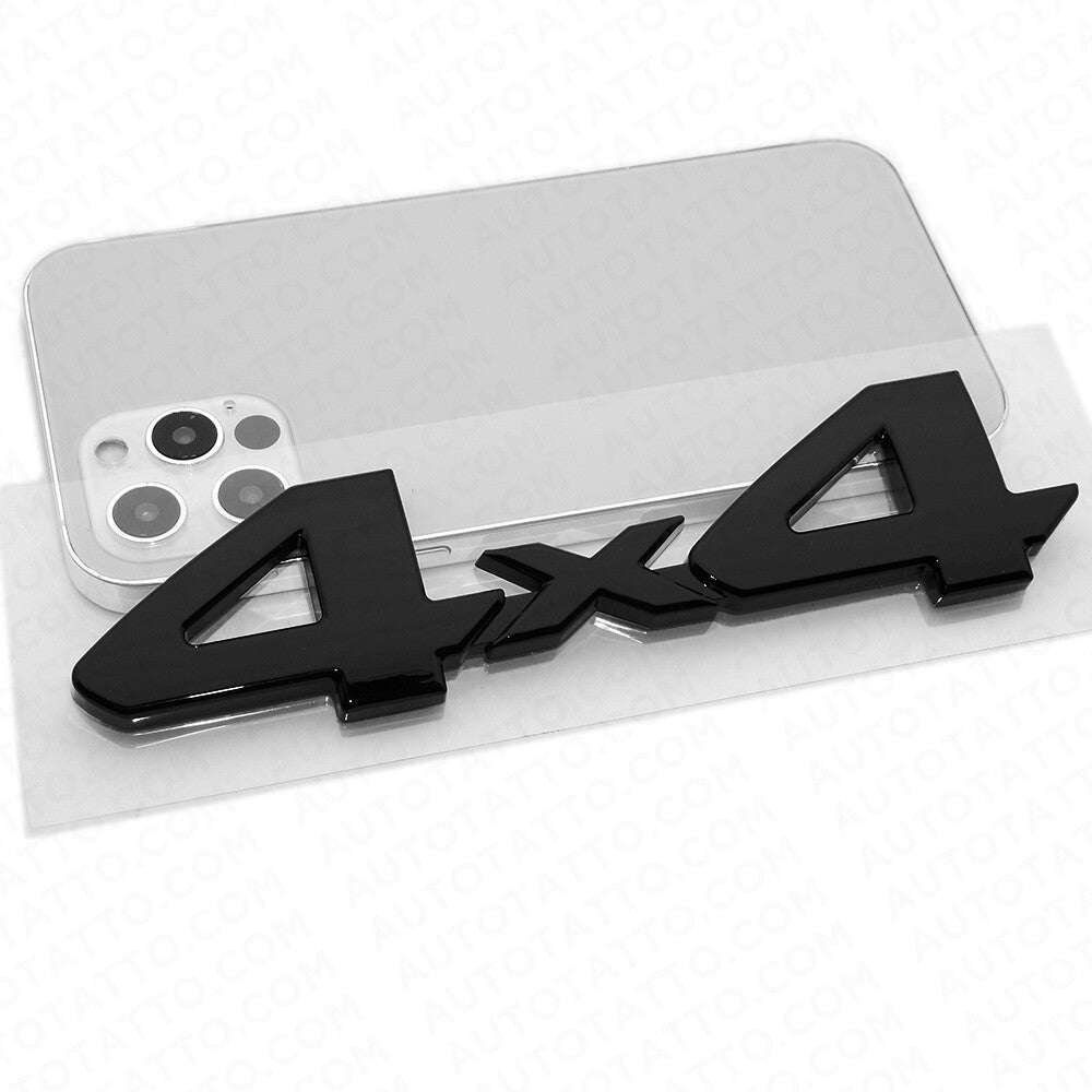 For Tacoma Tundra 4x4 Gloss Black Tailgate Rear Body Nameplate Logo Badge Emblem