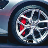 6x Car Wheels Tire Rim Vinyl Decal Racing Stripes Sport Decorate Sticker Black
