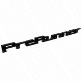 Toyota 05-16 Tacoma PreRunner Letter Matte Black Tailgate Emblem Badge Nameplate
