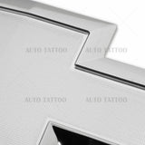 16-19 Chevy Silverado 1500 Front Grille & Tailgate Logo Emblem Chrome Silver
