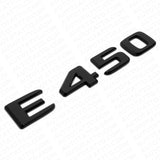 19-21 Mercedes-Benz E450 E 450 Letter Emblem Trunk Logo Badge AMG Sport Black