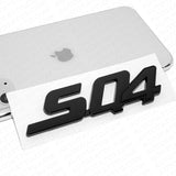 For Maserati Ghibli Quattroporte SQ4 Black Trunk Nameplate Logo Emblem Badges