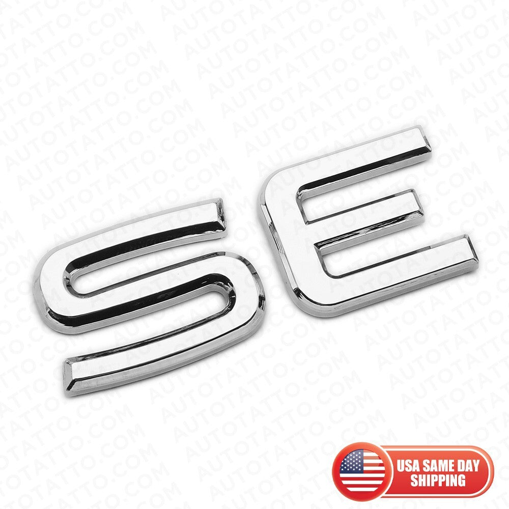 For 22-24 VW SE Rear Liftgate Hatch Lid Letter Nmaeplate Badge Emblem Chrome