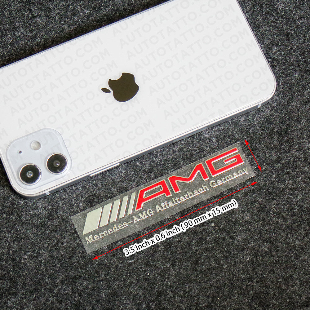 AMG Edition Interior Emblem Aluminum 3D Decal Sticker Badge Decorate Logo Gift