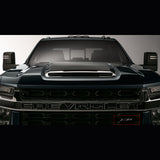 2019-22 Chevrolet Silverado Z71 Front Grille Plinth Nemapleate Emblem Blackout