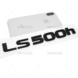 Lexus Rear Turnk Lid LS 500h Letter Logo Badge Emblem Car Replace Matte Black