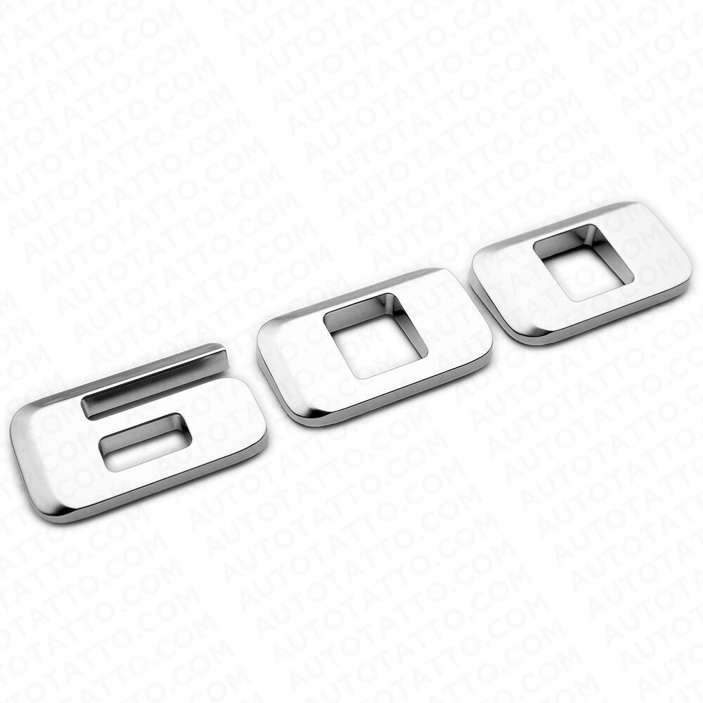 For Cadillac Escalade 600 Silver Rear Liftgate Nameplate Emblem Badge