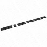 19-21 GMC Sierra Door Tailgate Logo Emblem Pickup Badge Nameplate Matte Black