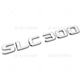 Mercedes SLC 300 Rear Letter Emblem Trunk Lid Logo Badge AMG Sport OEM Chrome