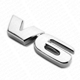 Tacoma Pickup Truck V6 Tailgate Rear Body Nameplate Logo TRD Emblem OEM Chrome