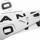 For Range Rover Rear Liftgate Logo OEM Emblem Letters Badge Sport Gloss Black