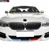 For BMW Universal M Performance Power Sport Front Rear Bumper 3D Decal Stickers