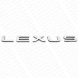 2022+ Lexus NX Liftgate Letter Logo Badge 3D Emblem Car Decorate OEM Chrome