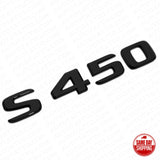 18-21 Mercedes S450 Letter Emblem Luggage Trunk Lid Badge AMG Sport Gloss Black