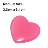 Universal 3D Fashion Metal Heart and Stars Car Decal Sticker for Auto Decoration