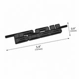 3pcs for Chevrolet Silverado 1500 2500 3500 HD Trail Boss Door Bed Emblem Black
