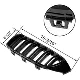 Front Kidney Grill For BMW 4 Series M4 F32 F33 36 F80 428i 430i 435i Gloss Black