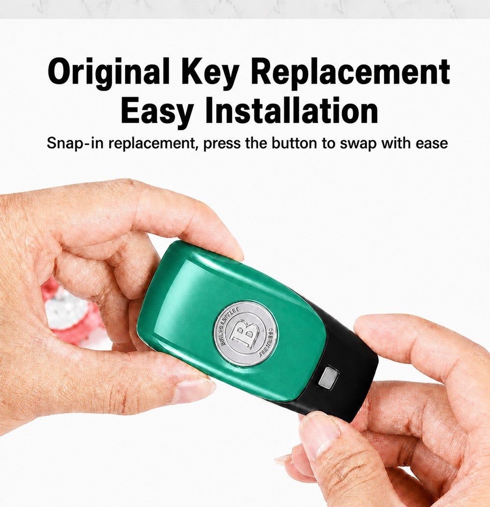 Remote Smart Key Back Cover Shell Case For Mercedes Benz 16-21 AMG A C E S-Class