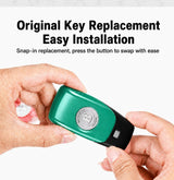 Remote Smart Key Back Cover Shell Case For Mercedes Benz 16-21 AMG A C E S-Class