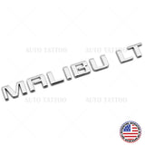 Chevy Malibu LT Trunk Door Letter Emblem Logo Badge Nameplate OEM Chrome Sport