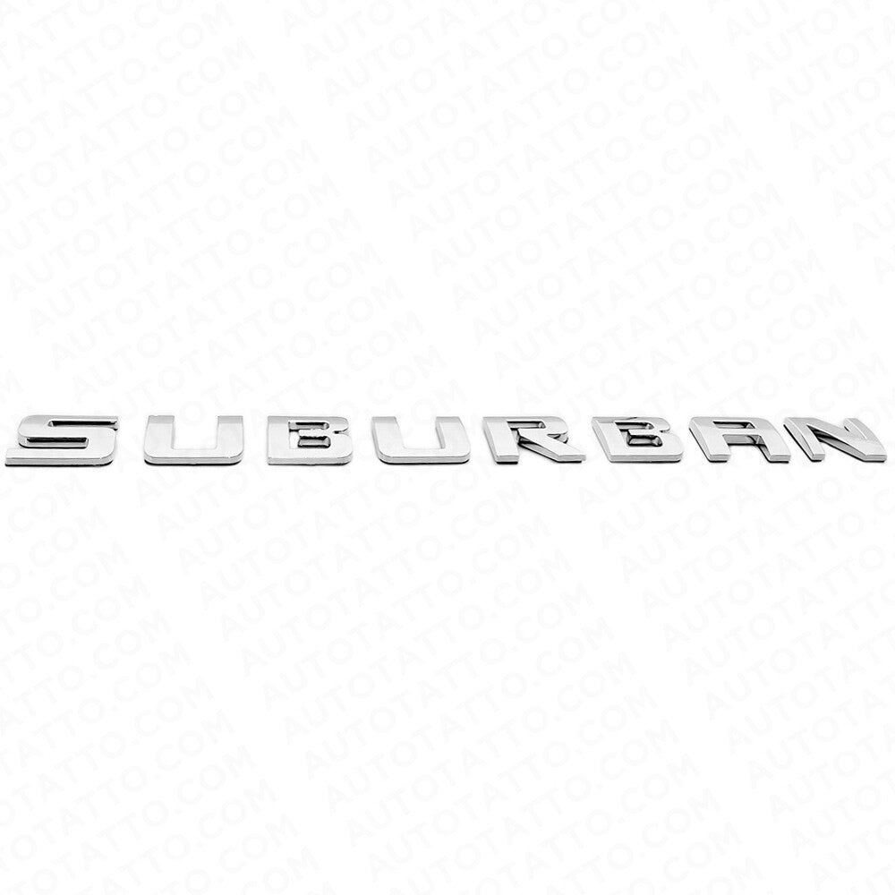 2x For Chevy Suburban Door Liftgate Logo Nameplates Letter 3D Badge Emblem LTZ