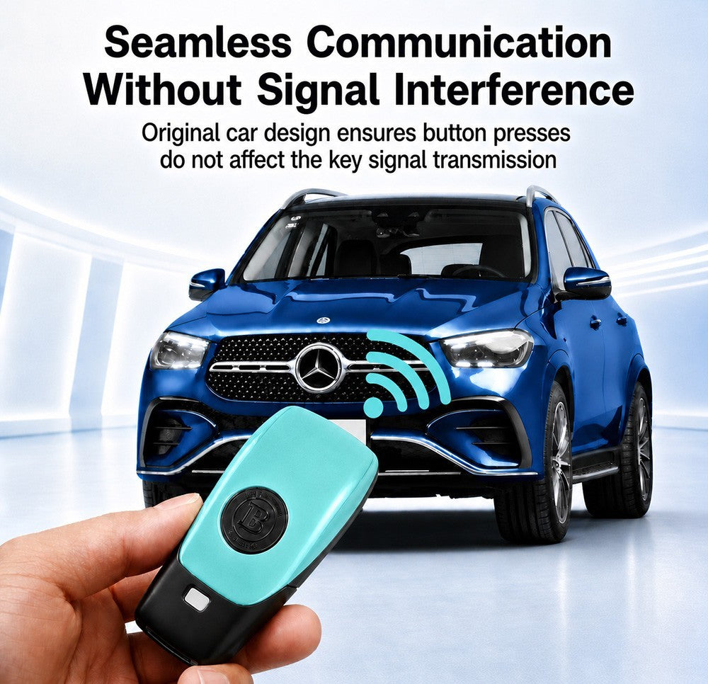 Remote Smart Key Back Cover Shell Case For Mercedes Benz 16-21 AMG A C E S-Class