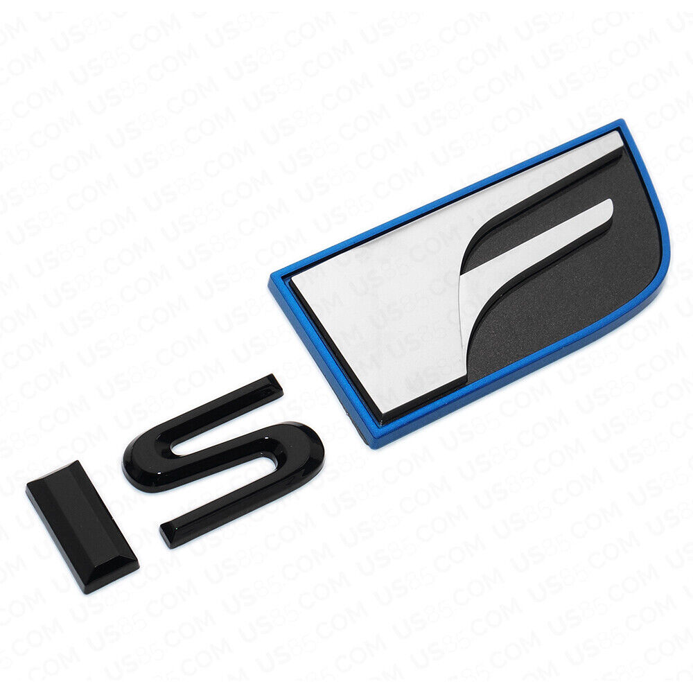 For Lexus Trunk Lid  IS F ISF Letter Logo Badge Decal Emblem Car F-Sport Black