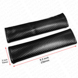Universal Sport Carbon Seat Belt Cover Safety Shoulder Strap Cushion Pad Harness