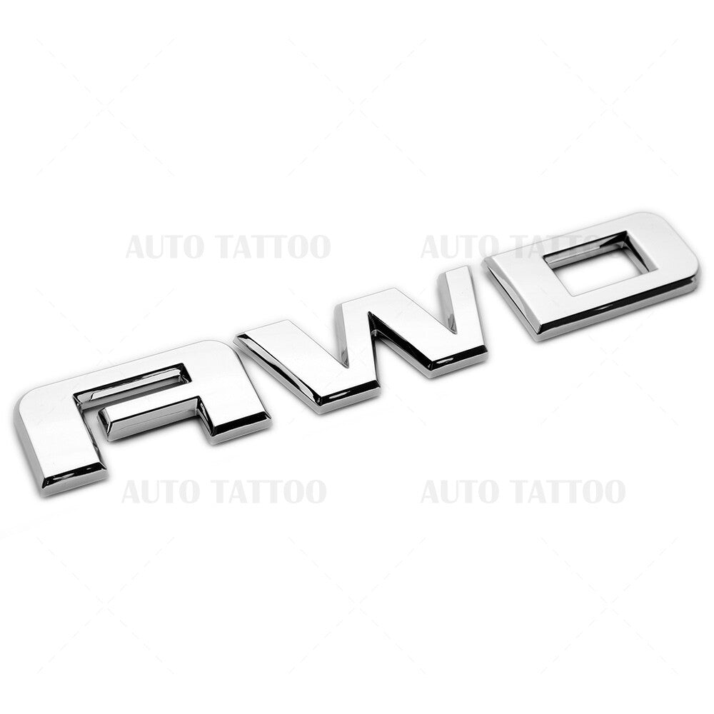 10-20 GMC Acadia Terrain Liftgate AWD Letter Emblem Badge Nameplate OEM Chrome
