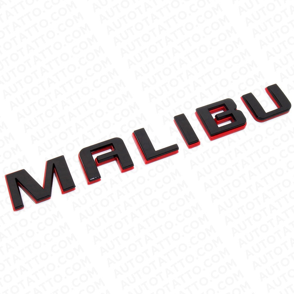 16-23 Chevy Malibu Rear Trunk Letter Emblem Logo Badge Nameplate Redline Edition