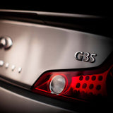 For Infiniti G35 Rear Trunk Logo Letter Badge Emblem Nameplate Sport Gloss Black