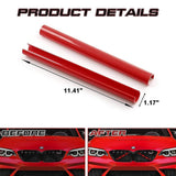 For BMW F31 F30 220i G20 Front Grille Bar V Brace Insert Trim Strips Cover Red