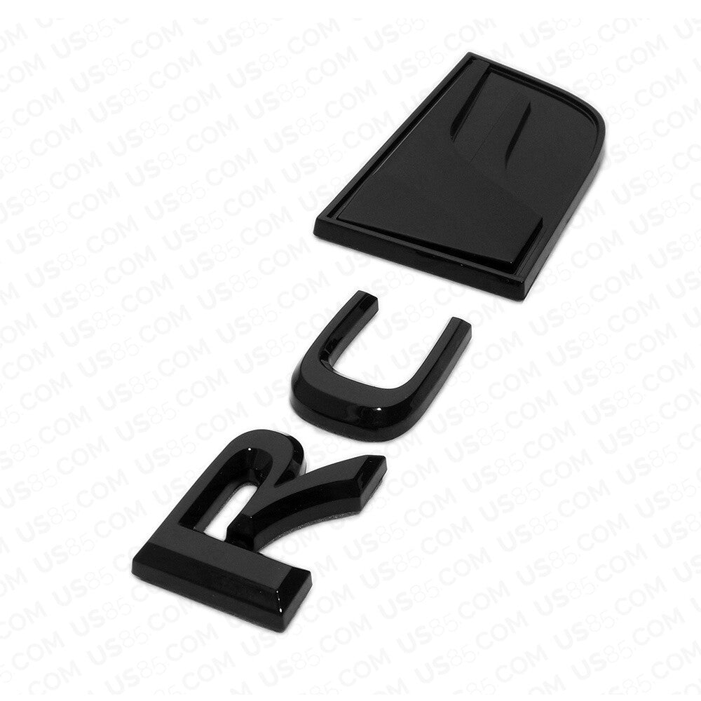 For Lexus Trunk Lid Black RCF RC F Letter Logo Badge Emblem Car Replace F-Sport