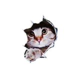 Fashion 3D Cute Cat Waterproof Car Sticker for Auto Scratch Cover or Decoration