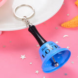 Cute Hand Bells Ring for Love A Coffee or A Beer Keychain for Decoration or Gift
