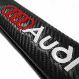 Audi Sport Car Carbon Seat Belt Cover Safety Shoulder Strap Cushion Pad Harness