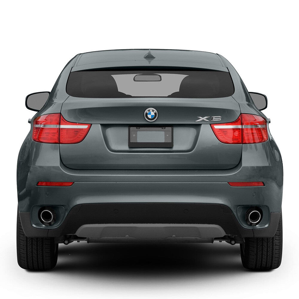 08-14 Chrome X6 Letter Logo Emblem Badge LiftGate Rear Trunk ABS ///M Sport