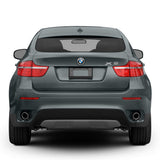 08-14 Chrome X6 Letter Logo Emblem Badge LiftGate Rear Trunk ABS ///M Sport