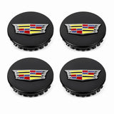Black Wheel Center Cap Cadillac 9597375 ATS CTS CT6 XT5 Wheel 15 16 17 18