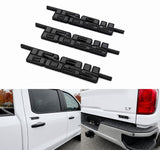 3pcs for Chevrolet Silverado 1500 2500 3500 HD Trail Boss Door Bed Emblem Black