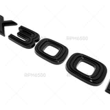 Lexus Liftgate Gloss Black NX 300h Letter Logo Badge Car Emblem Replace F-Sport