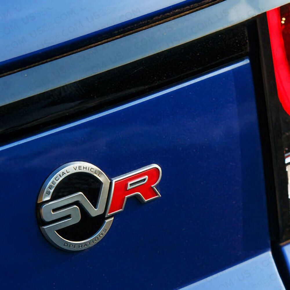 Fashion ABS SVR Sepecial Vehicle Operations Car Tailgate Decal Badge Sticker