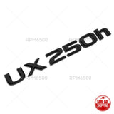 Lexus Liftgate Gloss Black UX 250h Letter Logo Badge Car Emblem Replace F-Sport