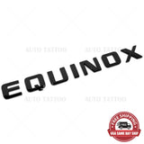 Chevy Equinox Front Door Nameplate Letter Logo Badge Emblem Sport Gloss Black