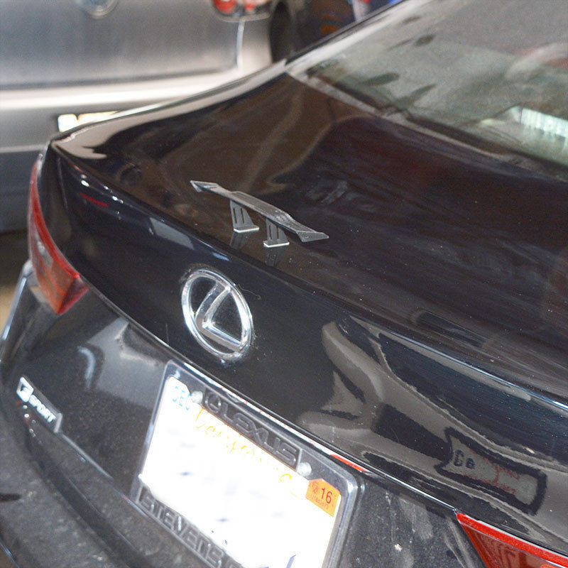 Carbon Fiber Universal Mini Spoiler Auto Car Trunk Tail Decoration Sport Wing