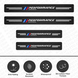 BMW Limited Edition Door Plate Sill Scuff Cover Scratch Decal Sticker Protector