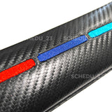 2pcs Fit BMW Sport Car Carbon Seat Belt Cover Safety Shoulder Strap Cushion Pad