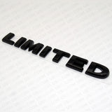 Universal Gloss Black OEM ABS Limited Liftgate Logo Emblem For Mopar Truck SUV