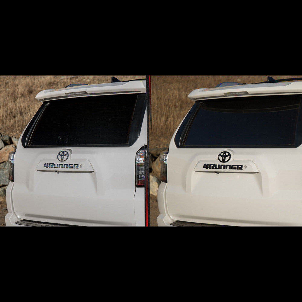 Matte Back 4Runner Liftgate Nameplate Emblem Badge Logo Tailgate Rear Letter